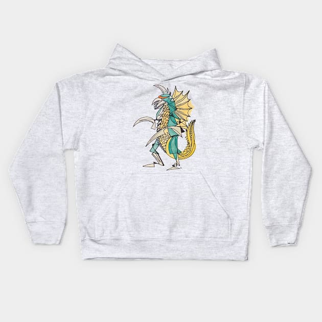 Gigan by Pollux Kids Hoodie by WorldofPollux